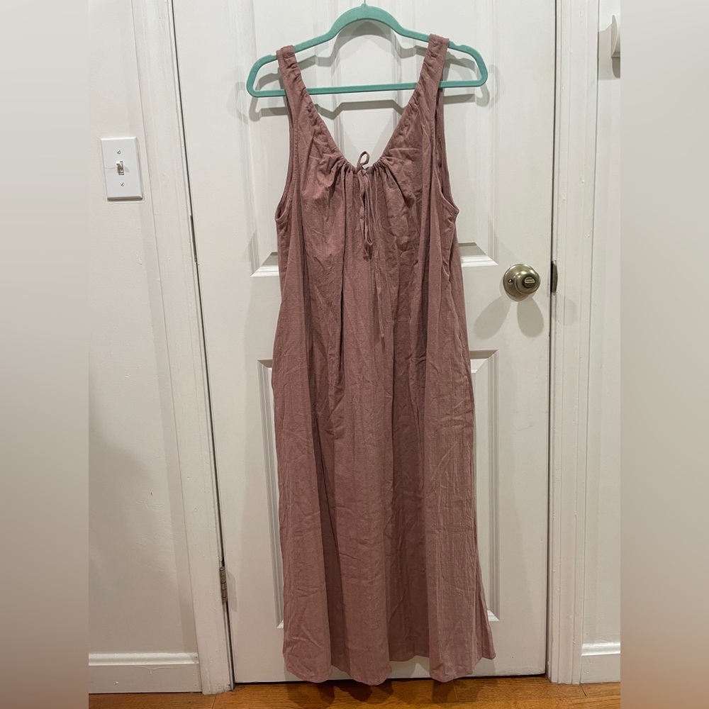 Opia Bridget Midi Cotton Dress